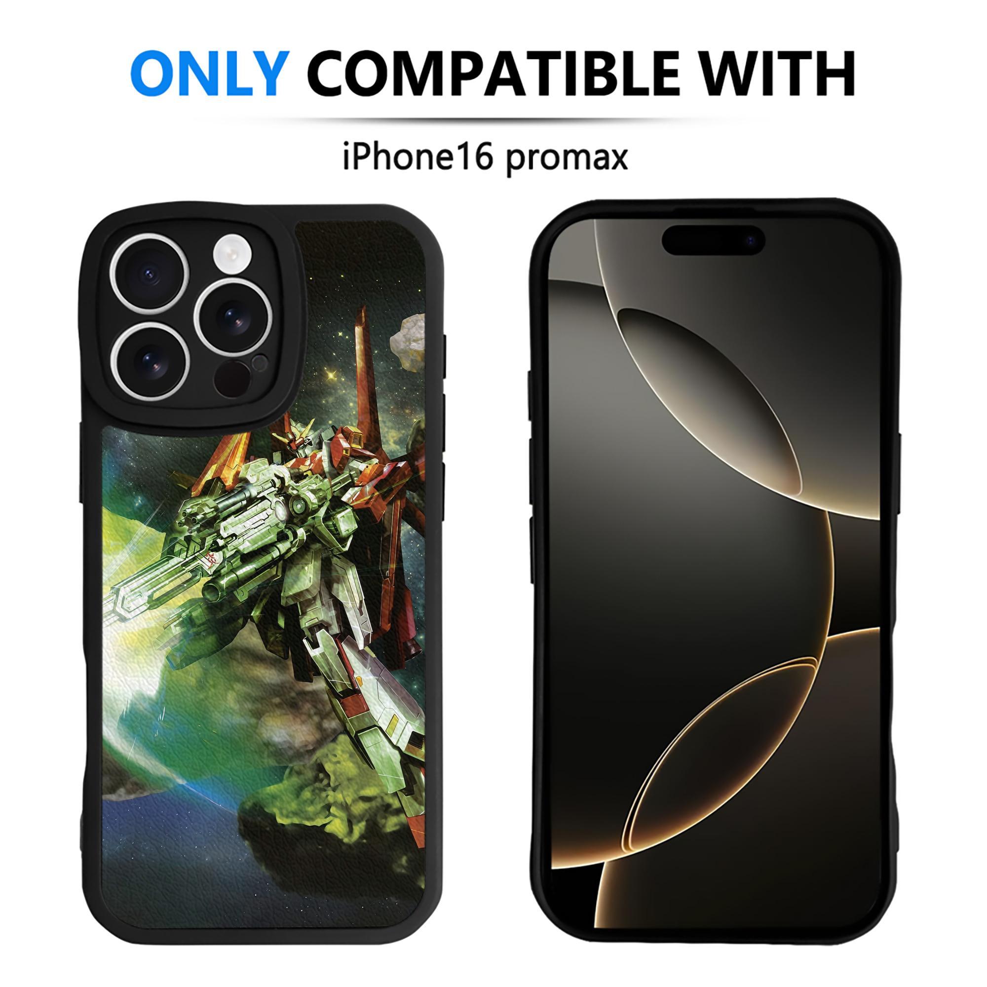（画像用） 機動戦士ガンダム Mobile Suit Gundam 【iPhone 16シリーズ対応】シリコンスマホケース（レザー調） 材質：シリコン